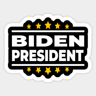 Biden for president 2020 Sticker